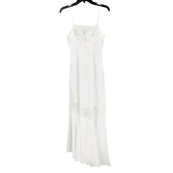 NWT SACHIN + BABI Dress Evening Gown Candace Lace Cream Ivory Hi Low 0 - Picture 5 of 12